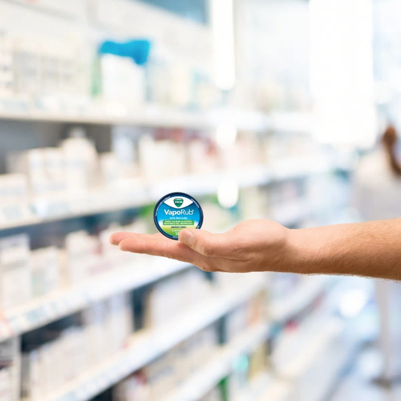 Vaporub Lata 12 G 2 Pack Alcanfor Mentol Aceite De