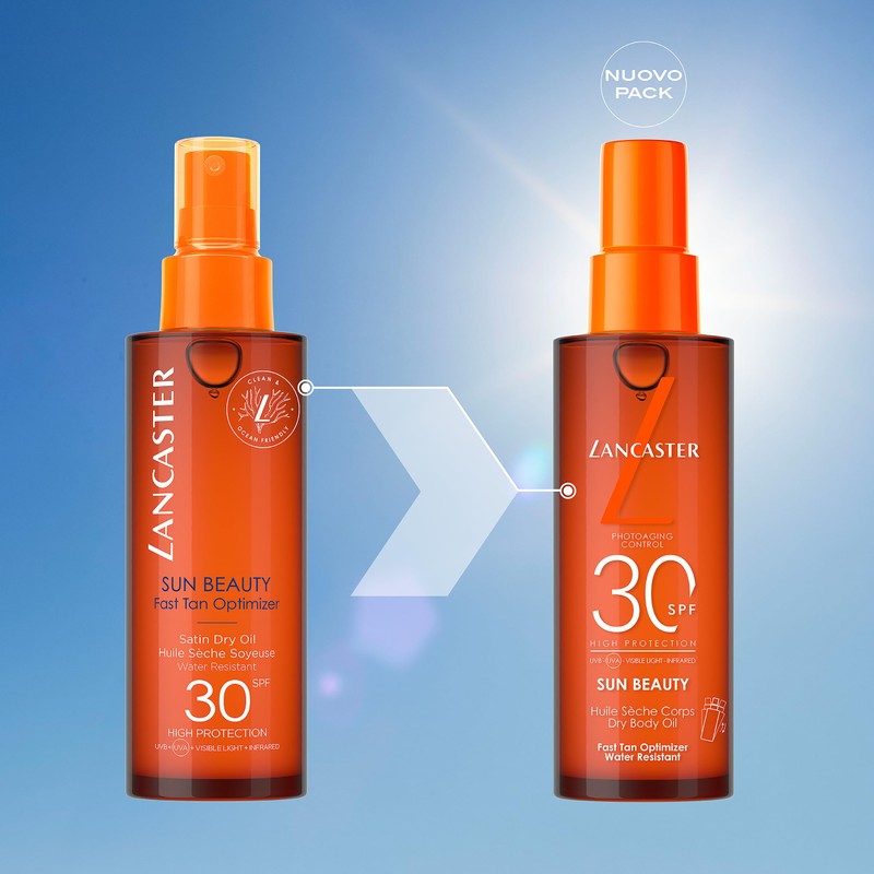 LANCASTER SUN BEAUTY Nourishing Sun Oil for Quick Tan SPF30