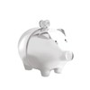 Vera Wang Infinity Baby Piggy Bank, Silver