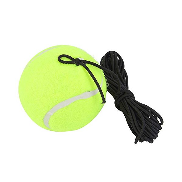 Tennis Trainer Ball with String Tennis Ball with Elastic Rope Training Tool for Serving, Spiking, Setting, Hitting and Solo Practice of Arm Swing Rotations, Fits Kids, Teens and Adult