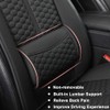 Black Panther Car Seat Cover, 1 Piece Universal Sideless Driver