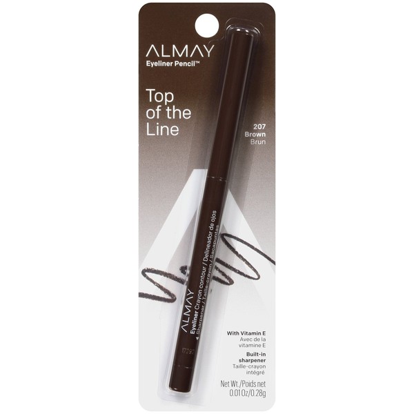 ALMAY Eyeliner Pencil, Brown [207], 0.01 oz