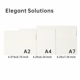 Keketer A4 Cream White Printable 4x6 Envelopes 70 Pack Self - Seal, for 4x6 Cards, Weddings, Invitations, Baby Shower 4.25 x 6.25 Inches