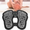 Rechargeable EMS Foot Massage Pad Foldable Adjustable Foot Massager Stimulator