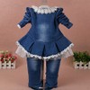 Conjunto de ropa para bebés y niñas, 3 piezas, ropa