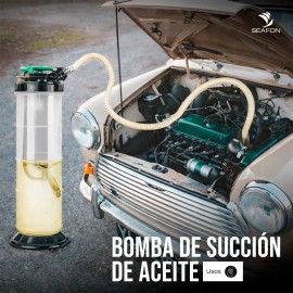 Bomba Extracción Succión Aceite Uso Automotriz Industrial