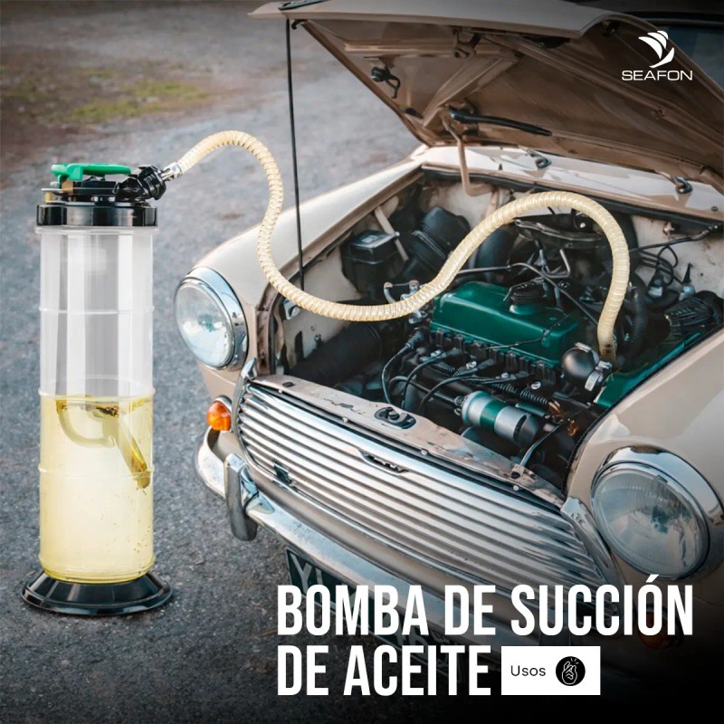 Bomba Extracción Succión Aceite Uso Automotriz Industrial