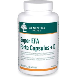 GENESTRA BRANDS SUPER EFA FORTE + D CAPSULES 60 softgels
