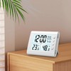 Sharplace Digital Bathroom Clock, Shower Timer with Alarm, Waterproof Clocks