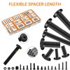 92PCS Universal TV Mounting Hardware Screw Kit Set - M4