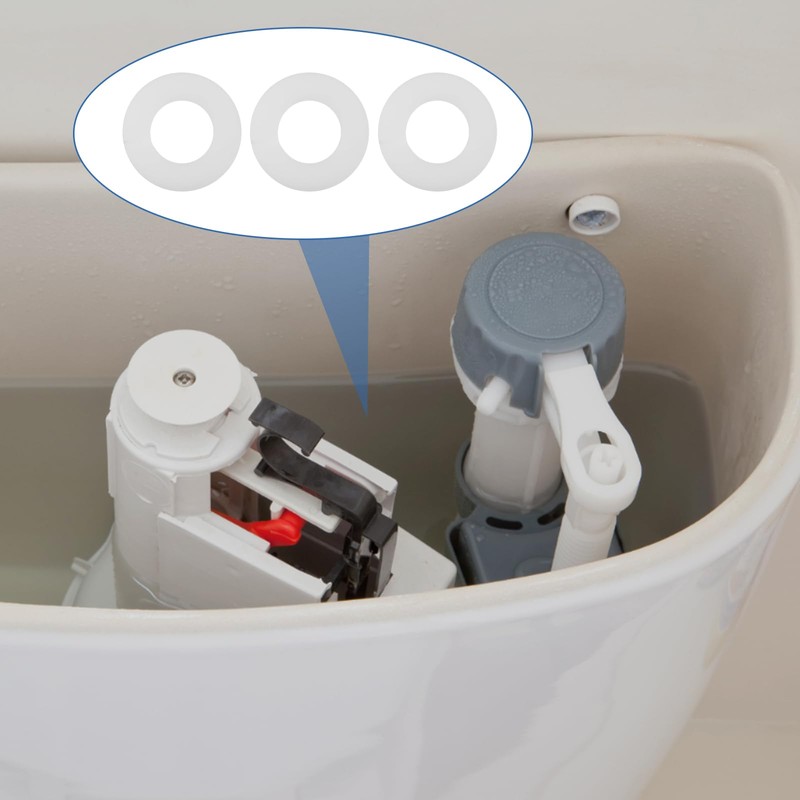 6 Pcs Flush Valve Seal, Ideal Standard Flush Valve Seal,
