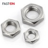 FASTON Hex Nuts M3 Low Shape Stainless Steel A2 V2A