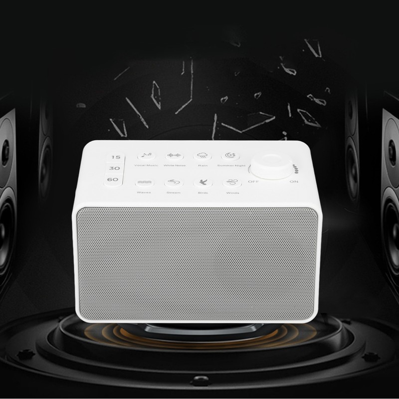 S16 White Noise Machine USB Rechargeable Portable Sound Machine with