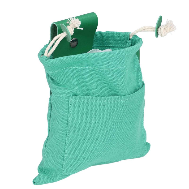 Foraging Bag Large Capacity Durable Canvas PU Leather Wide Application