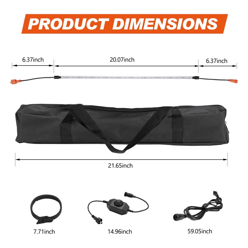 Kanruis 12V LED Interior Light Bar RV Trailer Interior Light