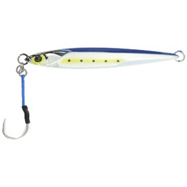 JACKALL Metal Jig, Bumble's Jig, Short, 4.2 oz (120 g), G206, Aluminum Sardine