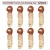 French Curl Braiding Hair 12 Inch Loose Wavy Braiding Hair
