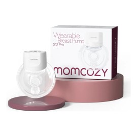 Momcozy Extractor De Leche Eléctrico Manos Libres, Extractor de Leche Materna con Brida 24 mm Doble-sellado, Paquete de 1, Blanco