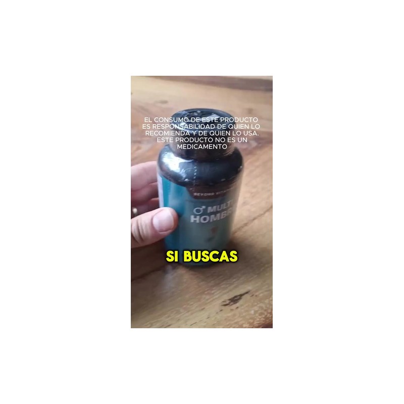 Multi Vitaminico Hombres Biotina Manganeso Verde Argnina Jengibre Vitamina Calcio