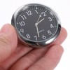 Toyvian Stick on Dashboard Car Clock Mini Tiny Small Luminous