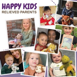 WILD BABY Sloth Stuffed Animal - Heatable Microwavable Plush Pal with Aromatherapy Lavender Scent for Kids - Stuffed Animal Sloth Plush 12"