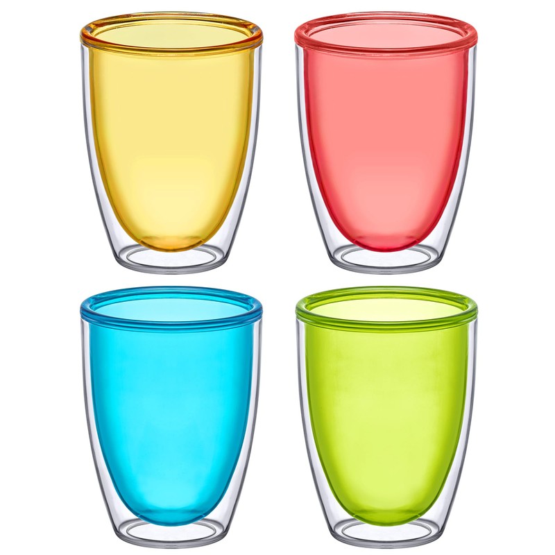 Amazing Abby - Andes - 12-Ounce Insulated Plastic Tumblers (Set