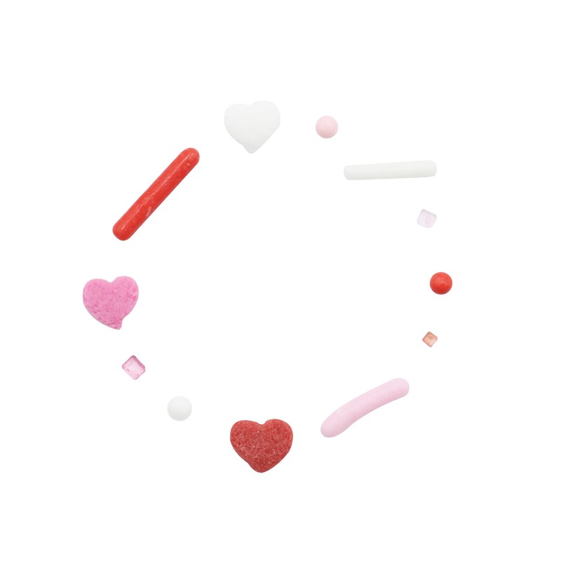 PME 6-in-1 Valentines Sprinkle Set - Sweet Love (196g)