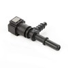 LST Set of 2 T-piece fuel line quick coupling counterpart