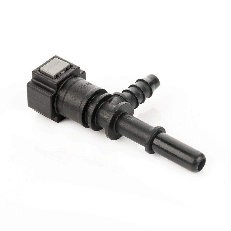 LST Set of 2 T-piece fuel line quick coupling counterpart