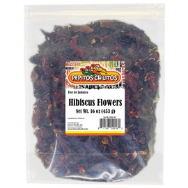 PEPITOS CHILITOS/Hibiscus flowers - Jamaica 16 oz