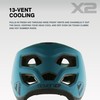 7iDP X2 Trail Helmet - Lightweight, Ventilated MTB Protection for