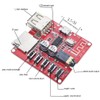 Hailege 2pcs MP3 Bluetooth Decoder Board Lossless Car Speaker Audio