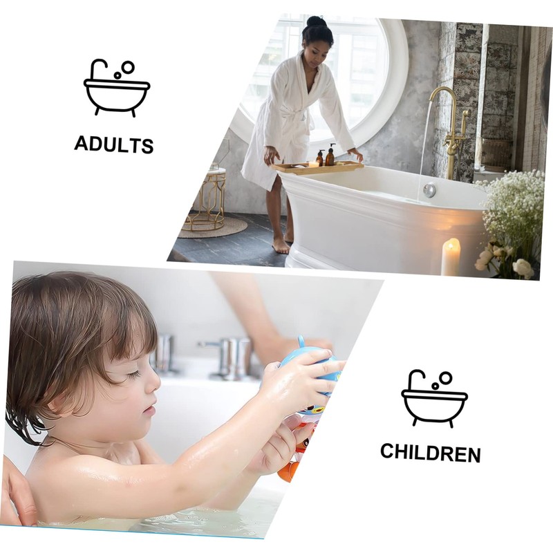 Outanaya Cartoon Animal Bath Balls Mesh Shower Balls for Creative