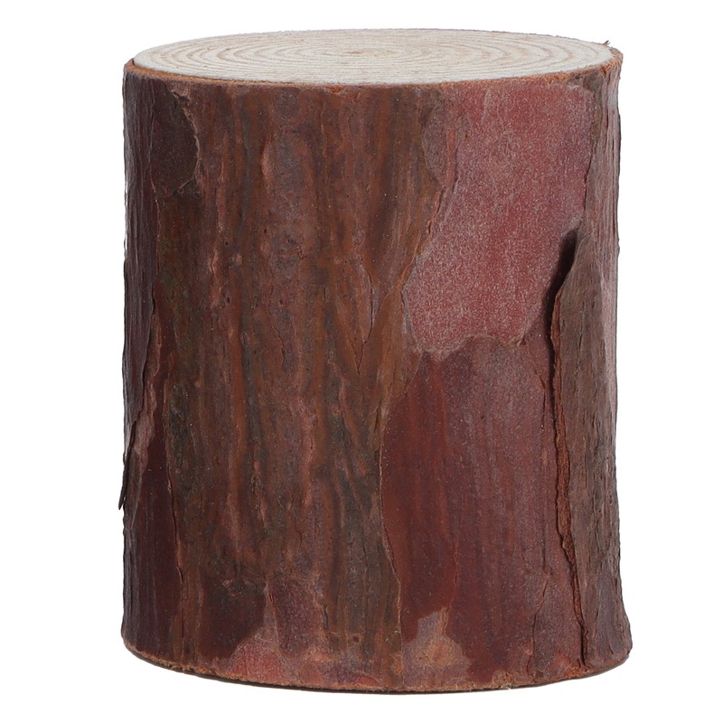 Wood Stakes Cylindrical Pine Log DIY Painting Material Flower Pot
