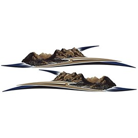 Montana 2 RV Trailer Keystone Graphics Decals -1739-2