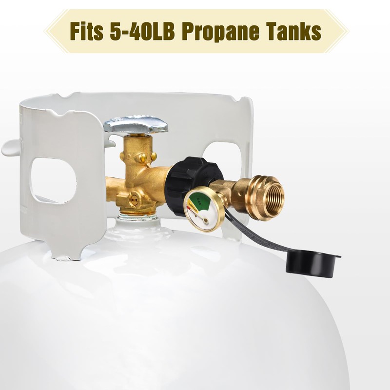 Champs Propane Tank Gauge Level Indicator Leak Detector Propane Gas