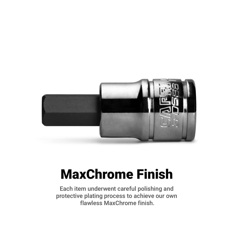 Capri Tools Master Hex Bit Socket Set, Metric and SAE,