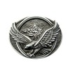 Schnalle123 Belt Buckle Eagle America Bird 3D Look for Interchangeable