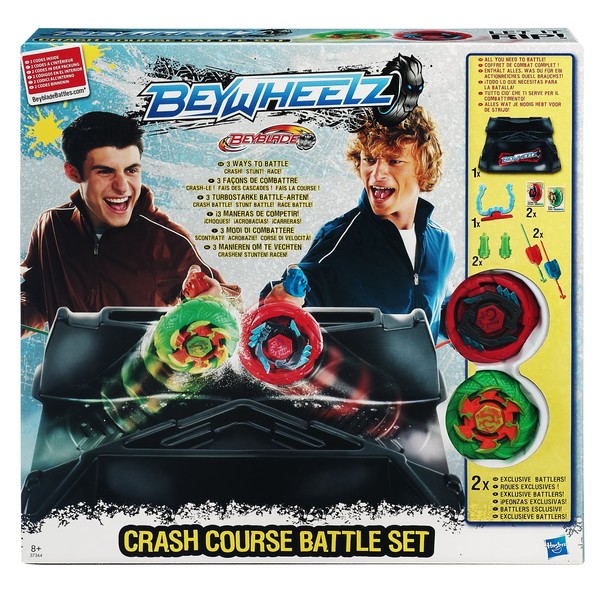 Hasbro Beyblade Beywheelz 373641860 Crash Course Battle Set