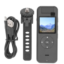 Body Worn Camera Multifunctional Wireless WiFi HD 4K Back Clip Portable Video Recorder for Meeting Driving Outdoor Travel