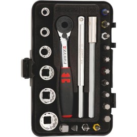 Wurth 096511 23 Ass.CH. A BUSSOLA Mini 1/4, Black