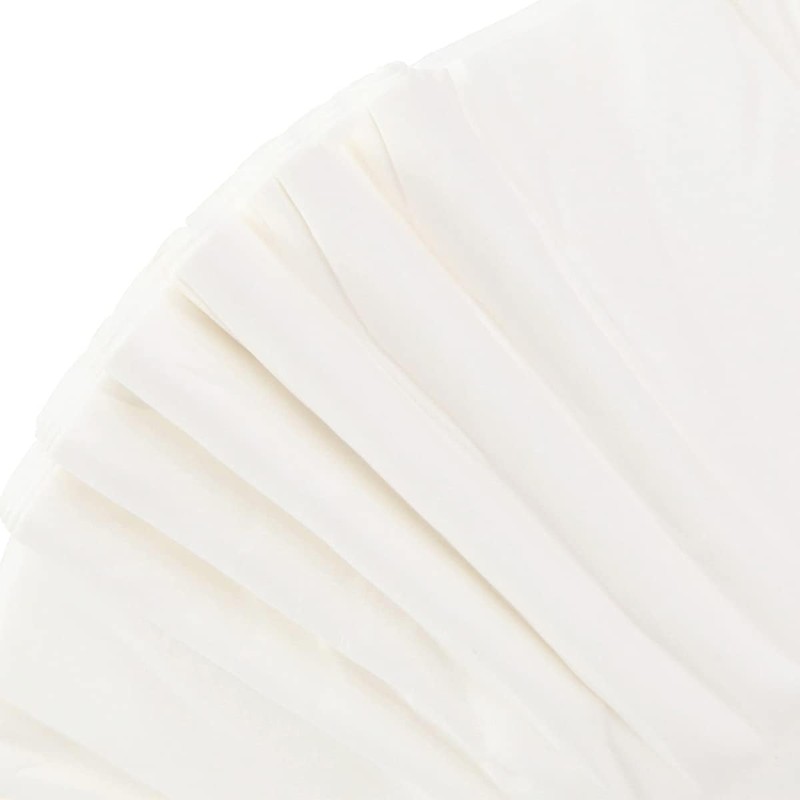 100 Count White Cupcake Liners, Square Baking Cup, Paper Cupcake