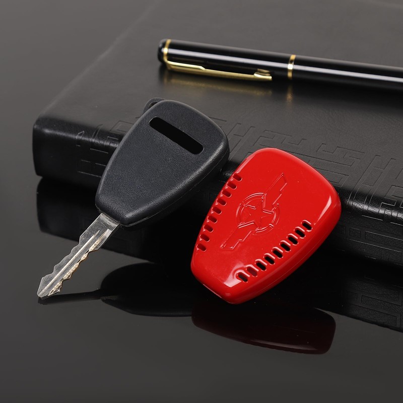 Key Fob Cover Case Protector Fit for Jeep Wrangler JK