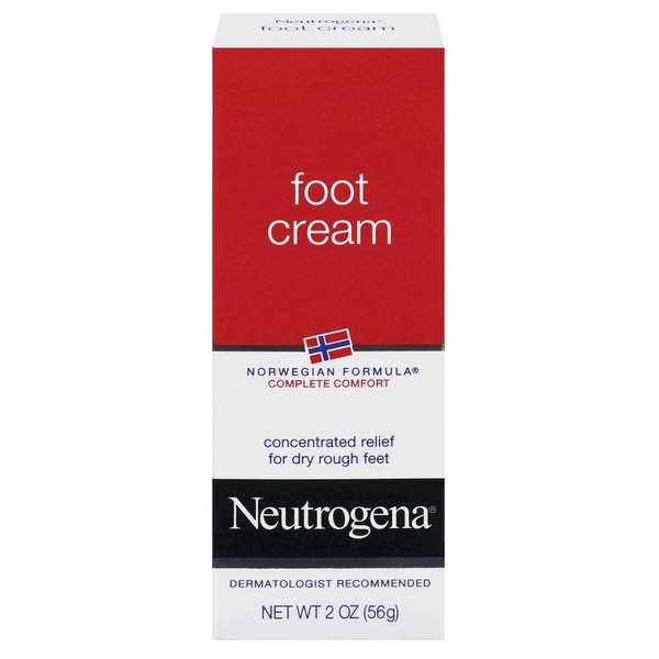 Neutrogena Norwegian Formula Moisturizing Foot Cream, 2 Oz. (Pack of 2)