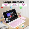 Android 14 Tablet, 10 Inch 8GB RAM+64GB ROM+1TB Expand, 1.8Ghz