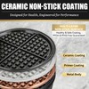 FineMade 7 Inches Classic Waffle Maker Machine, belgian waffle maker