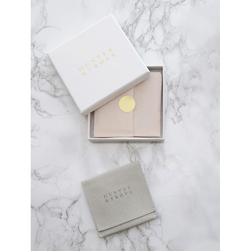 HUNTER & TROVE 14K Yellow or Rose Gold Fill Hoop