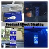 JOYCOURT 4PCS Portable Handicap Placard Holder, Ultra Transparent Disabled Parking
