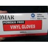 OMAR 100 Small Vinyl Gloves Powder Free Disposable Premium Food