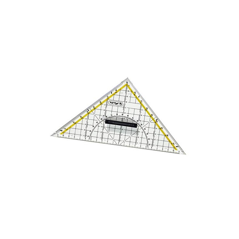Herlitz Geometry Triangle, Large, with Handle